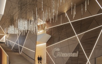 Akamai科技环球总部|流动的光线，连接创意无限
